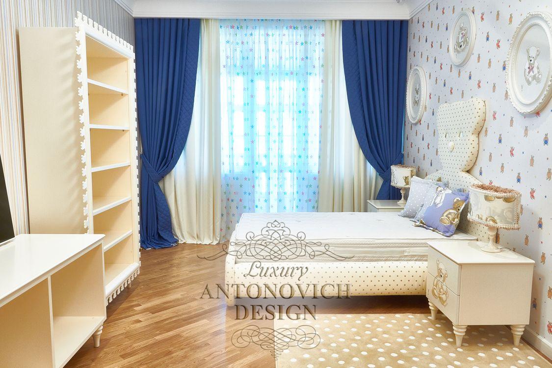 Дизайн штор для интерьера детской комнаты